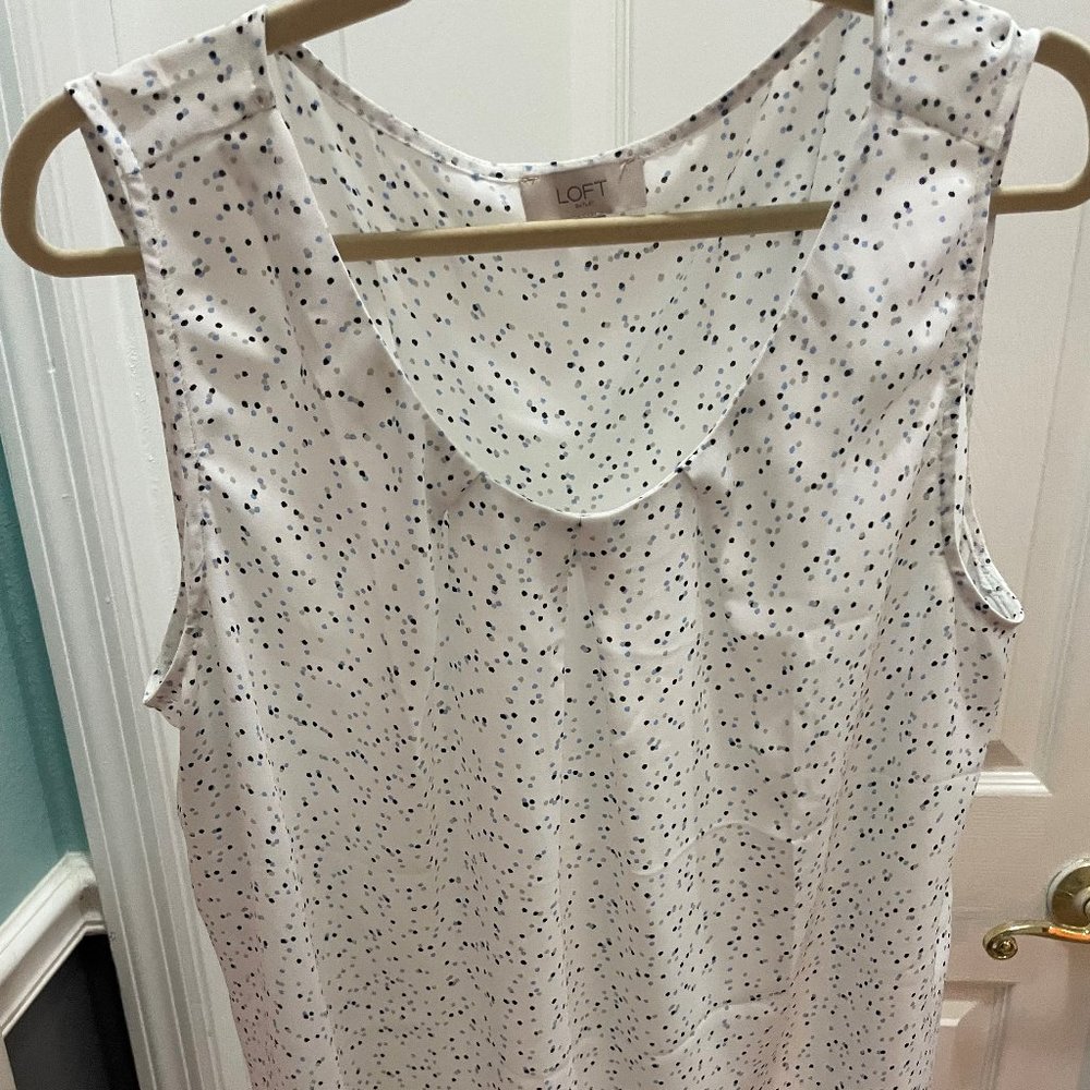 White Polka Dot Shirt